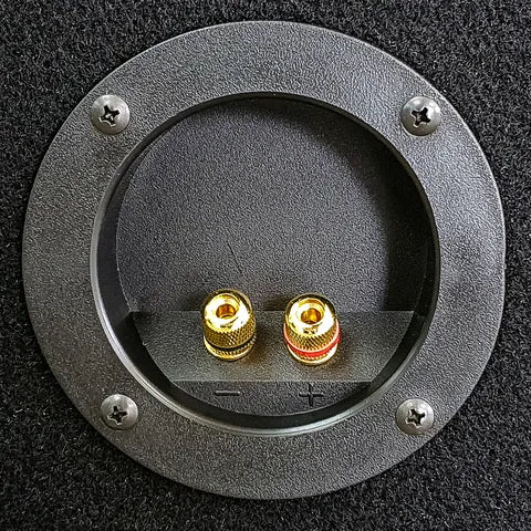 SUBWOOFER BOX FOR 2 X 12" SUB DOUBLE BLACK