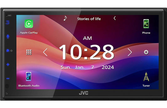 Jvc Kw-M590bt | Wired Apple Carplay & Android Auto Head Unit